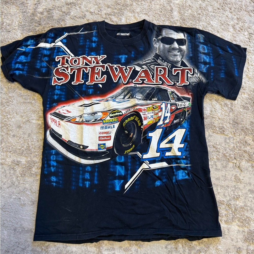 Nascar Black Graphic Tee